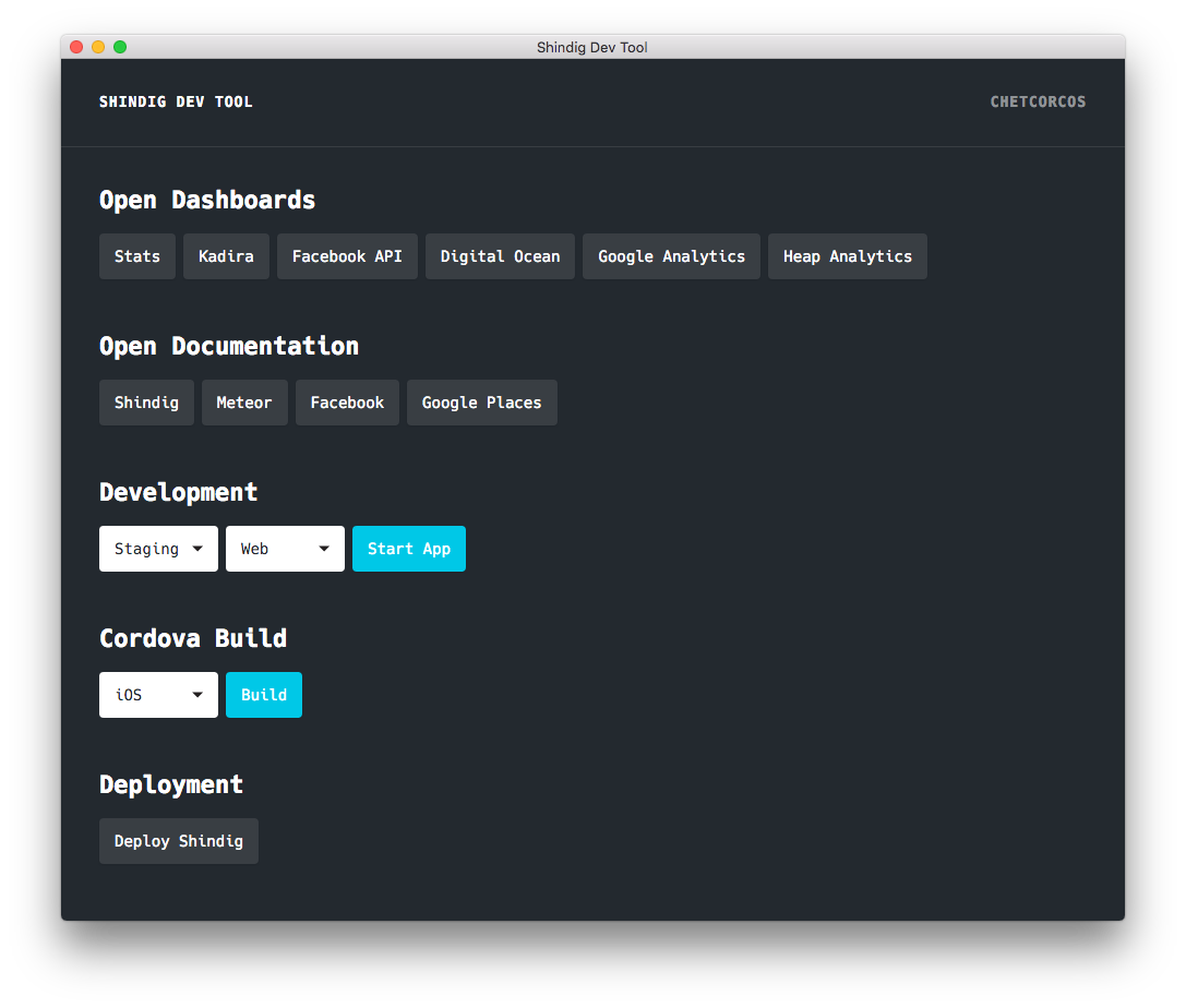 Electron Dev Tool. There comes a time in every project… by Chet