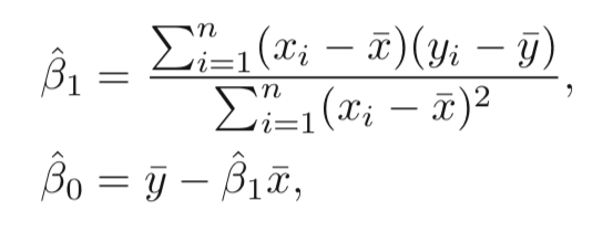 given the estimated simple linear regression equation