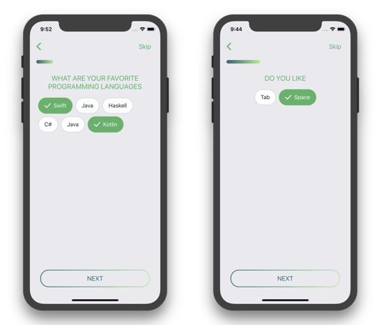 How to make tag selection view in react native by khoa pham 