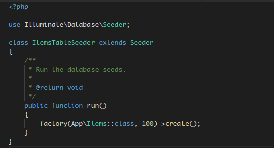 Laravel 5: มาใช้ Migration, Models, Factory and Seeding  