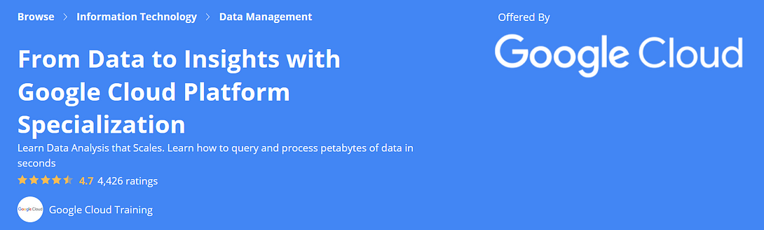 Machine learning with tensorflow on google cloud platform hot sale specialization