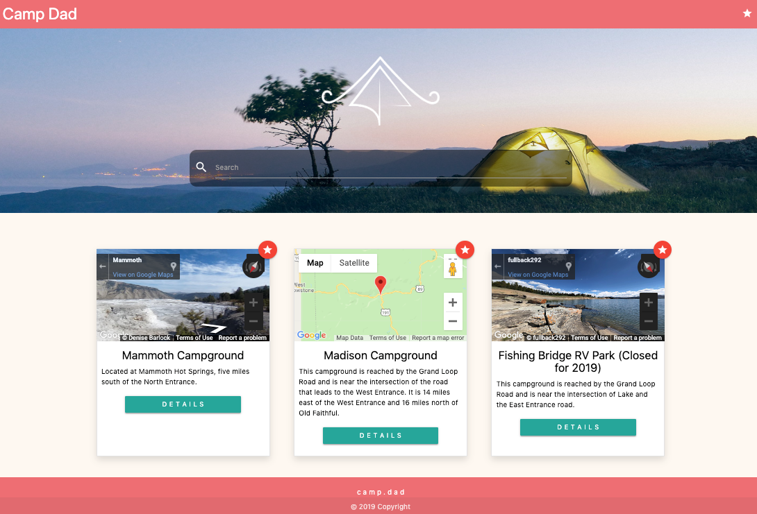 My First Group Project at UC Berkeley Extension Coding Bootcamp Camp