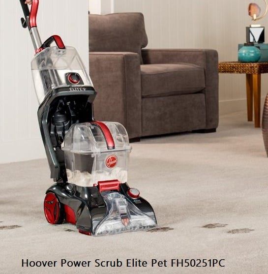 A Geeky Look At The Hoover Power Scrub Elite Carpet Cleaner FH50251PC