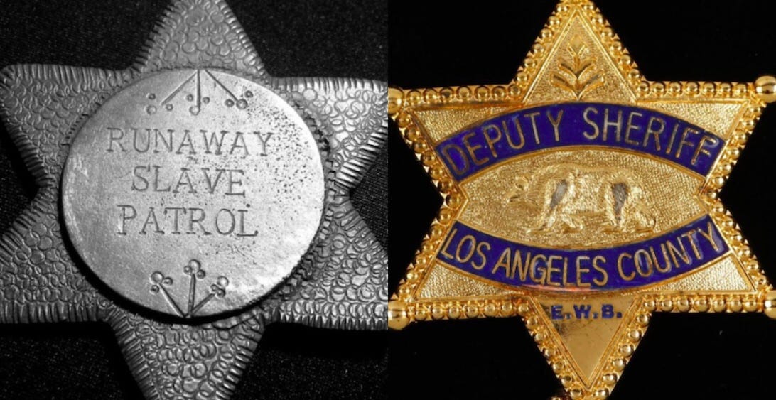 The Slave Patrols of the Past are Now the US Police | by Charlotte Zobeir  Ali | La Bibliothèque | Medium
