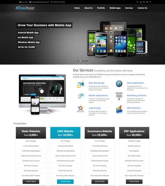 technology-website-templates-free-download-smart-eye-medium
