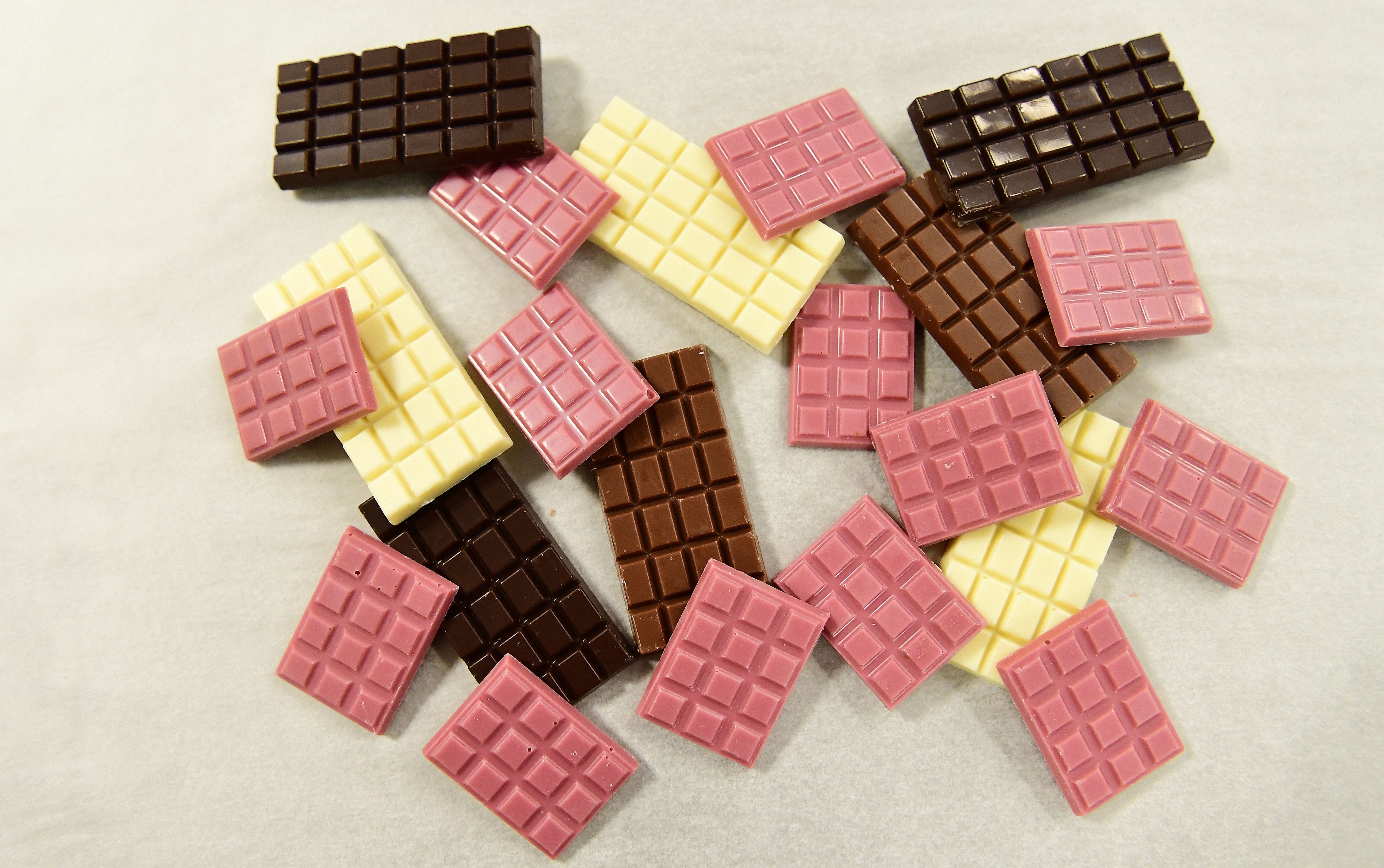 How Chocolate Turned Pink Heated