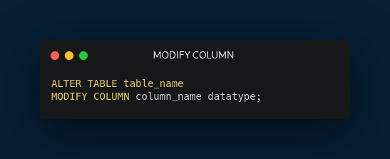Learning SQL Part 4: ALTER TABLE. In this lesson we will learn how to ...