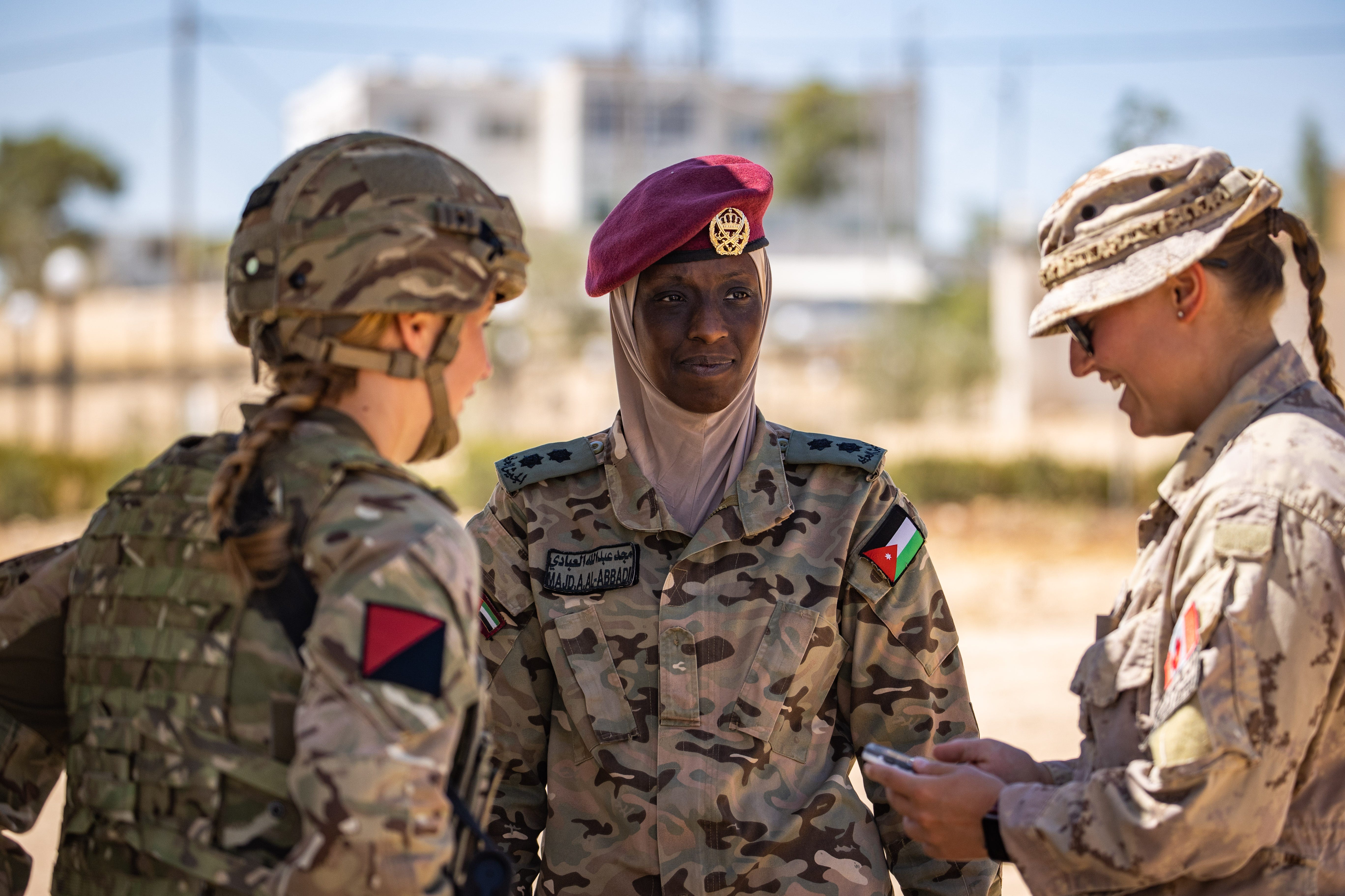 superficie Encarnar maratón Leading an all-female team in Jordan | CSG21 | Voices Of The Armed Forces