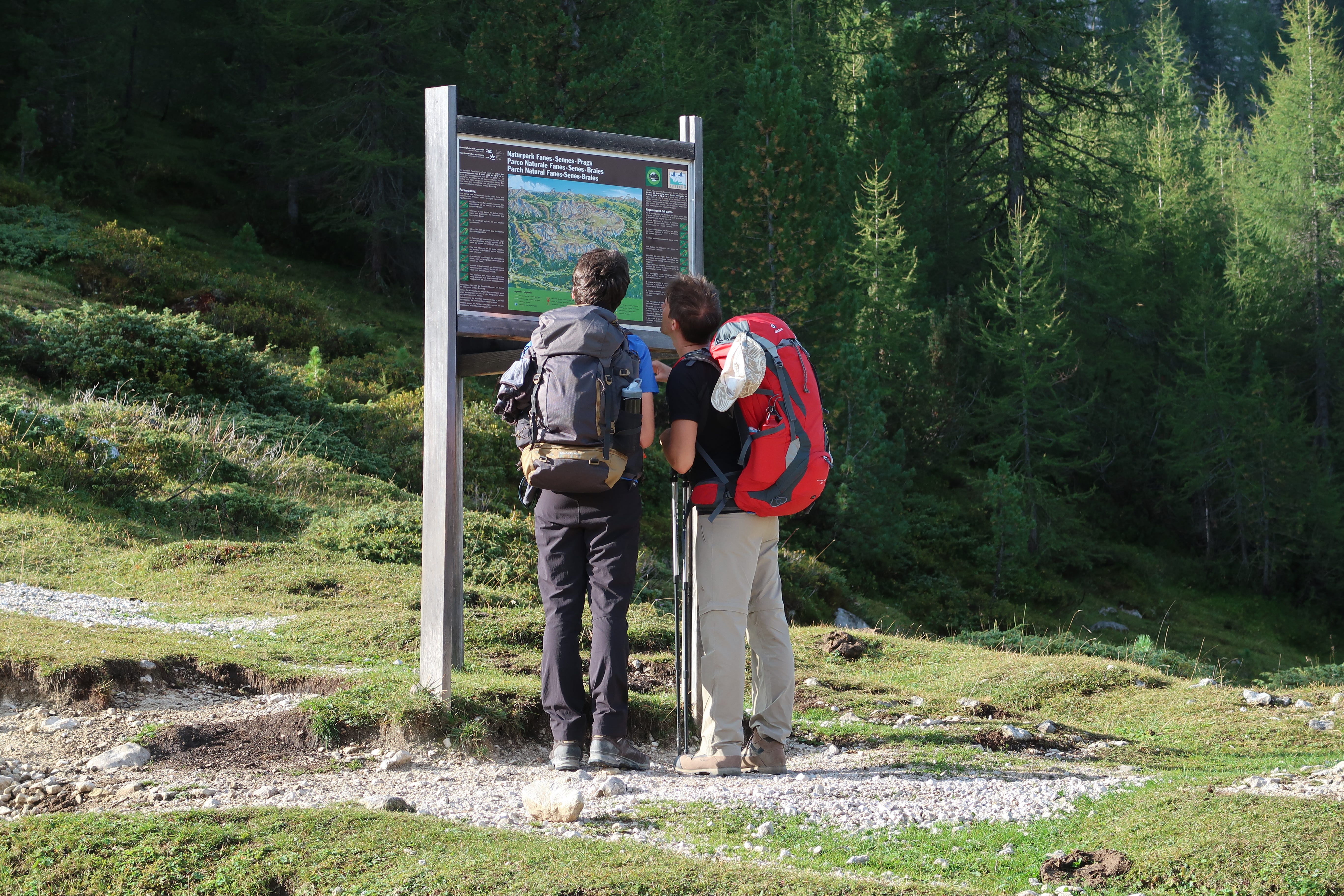 1 day hiking backpack