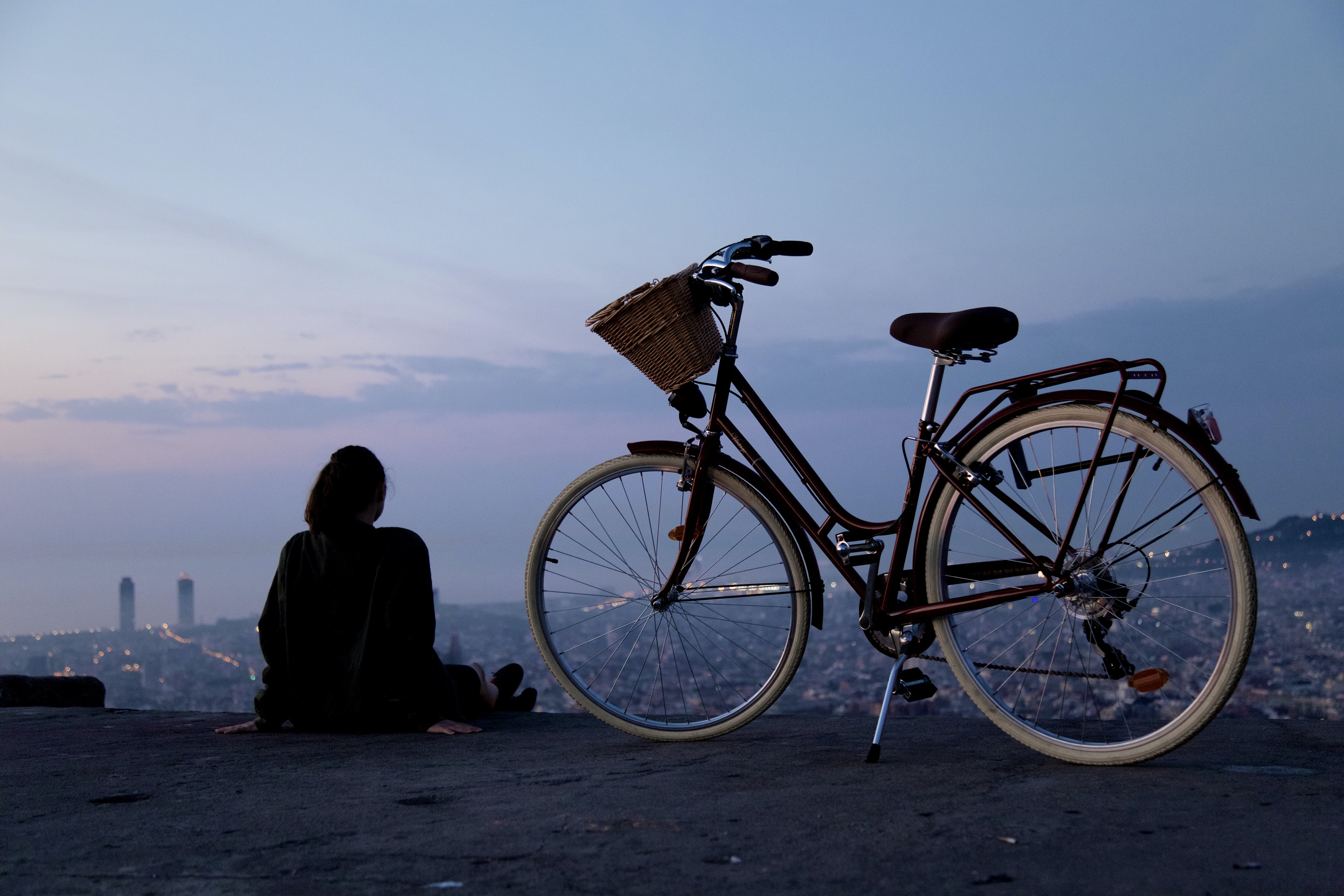 my bike and me