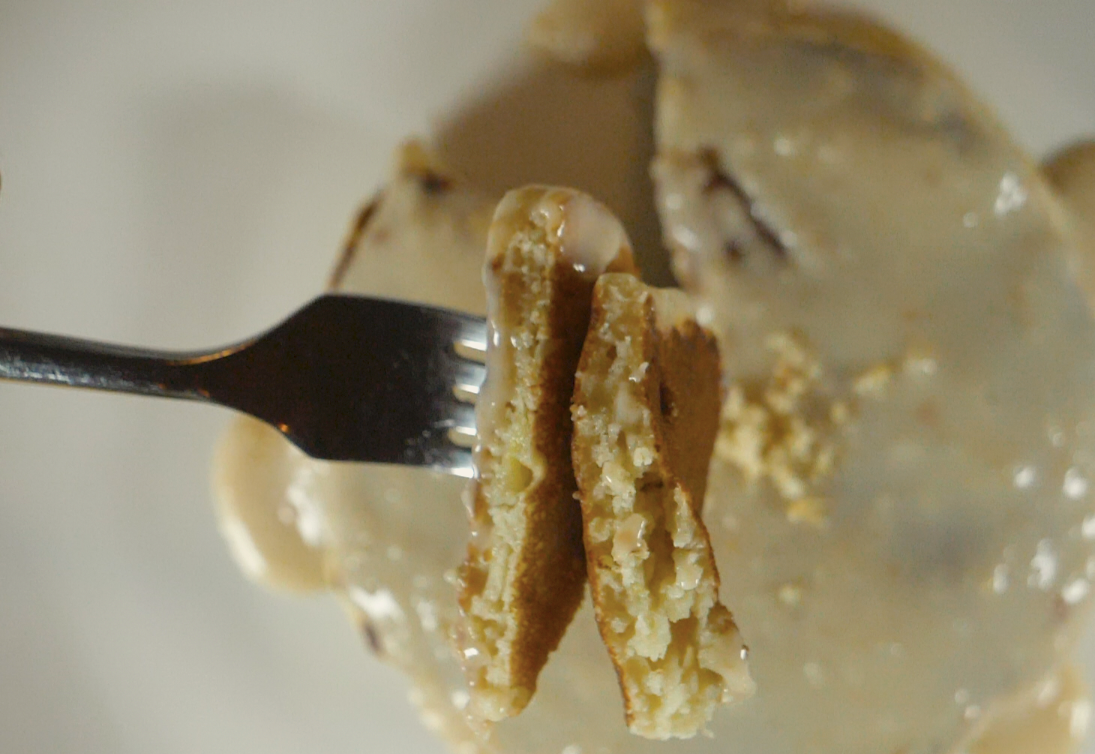 The Best Pancakes Ever Banana Macadamia Nut Buttermilk Pancakes like