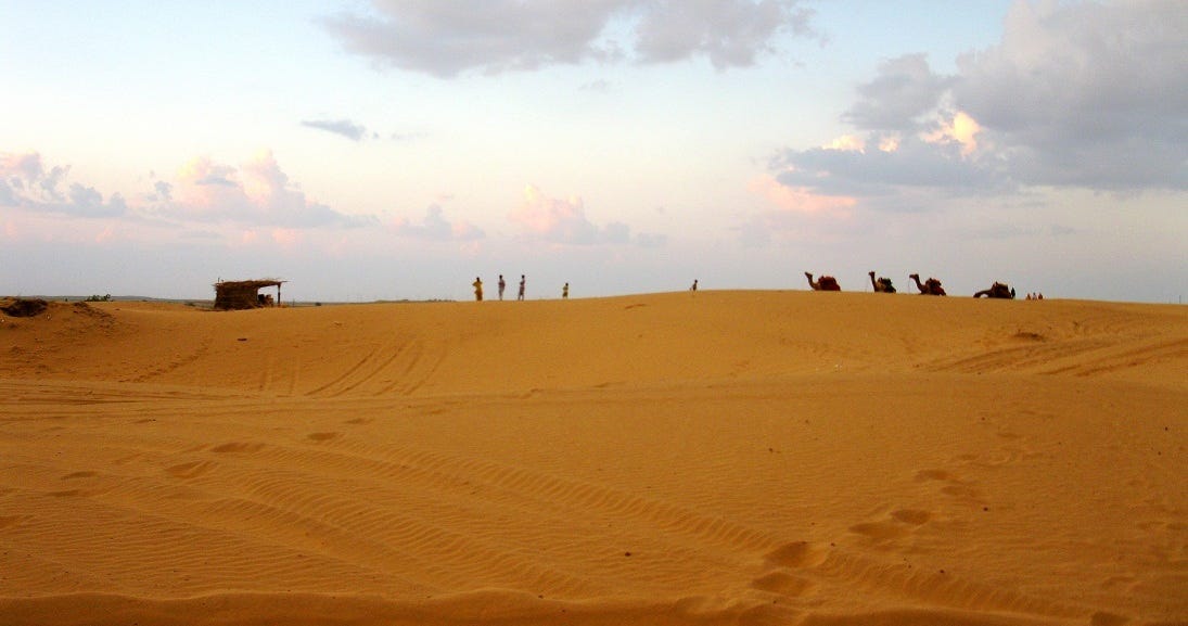 Sand dunes of Thar Desert