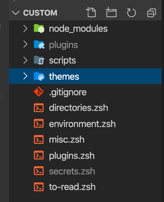 Better organize your ZSH settings by Liran Cohen Medium