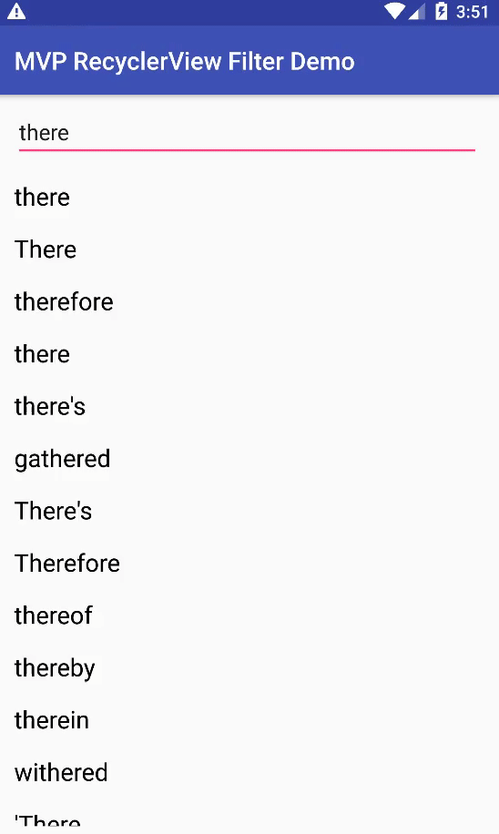 MVP list filter with DiffUtil. A picture is worth a thousand words so… by Yitz Lefkowitz Medium