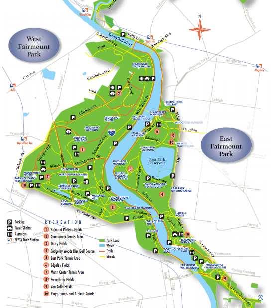 Fdr Park Philadelphia Map Great Runs In Philadelphia. Philadelphia Has A Cool Running Scene… | By  Mark Lowenstein | Great Runs | Medium