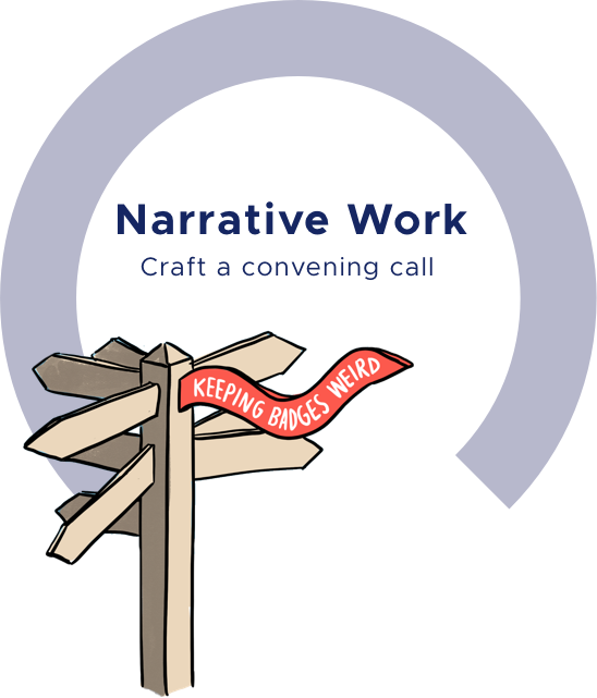 Narrative work: crafting a convening call