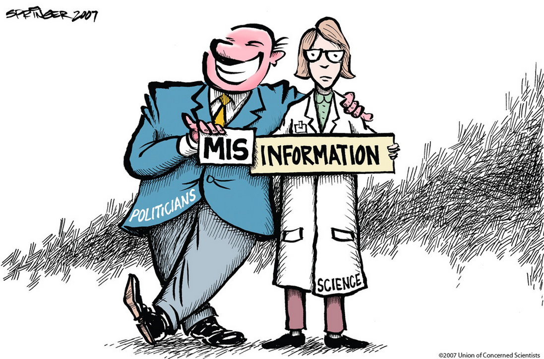 Why some people listen to politicians more than scientists by Nik