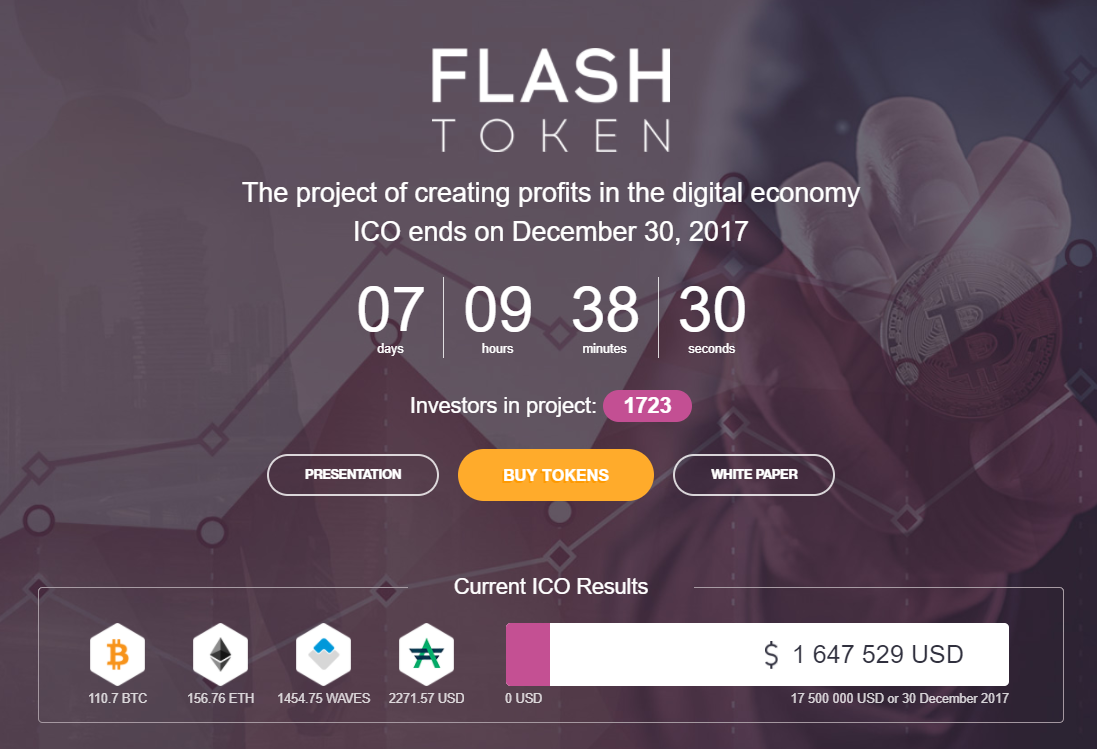 Project Flash Token and how to participate in ICO? by NelJohn Medium