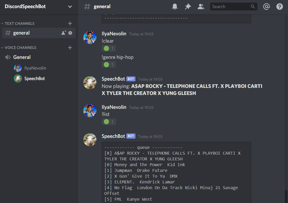 Speech bot for Discord. If you’re a regular Discord user you… | by Ilya ...