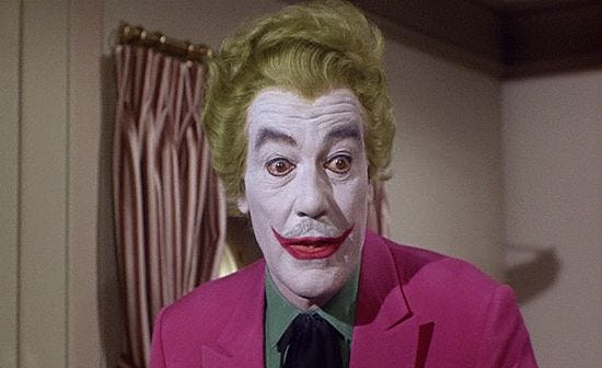 回顧所有銀幕上蝙蝠俠的死敵 小丑 1966 Cesar Romero By 電影圈vjfilmdom Medium