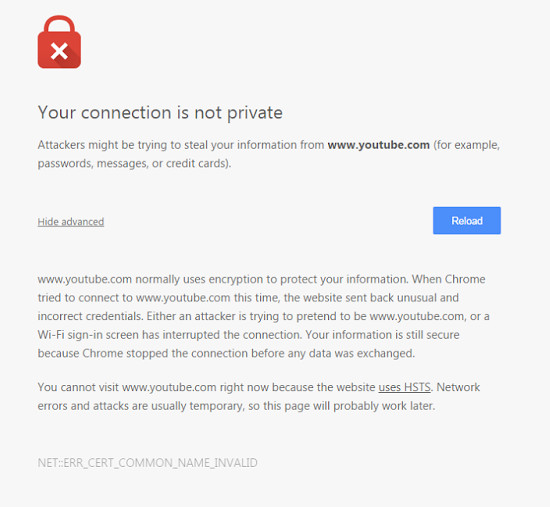 How to fix ssl certificate error on google chrome solve 8 ssl errors