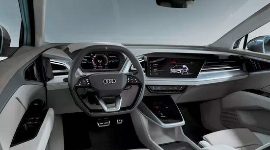The New Audi Q4 E Tron All Electric Affordable Suv