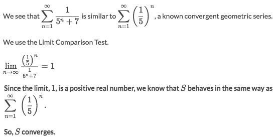 Comparison Test. You can understand Comparison Test… | by Solomon Xie |  Calculus Basics | Medium