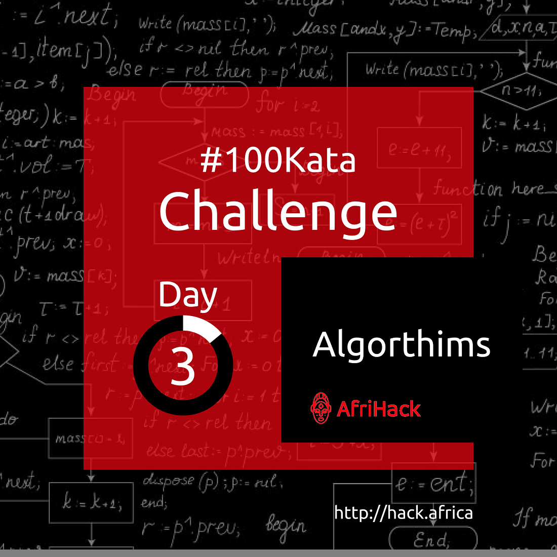 Algorithmss Challenge Flyer