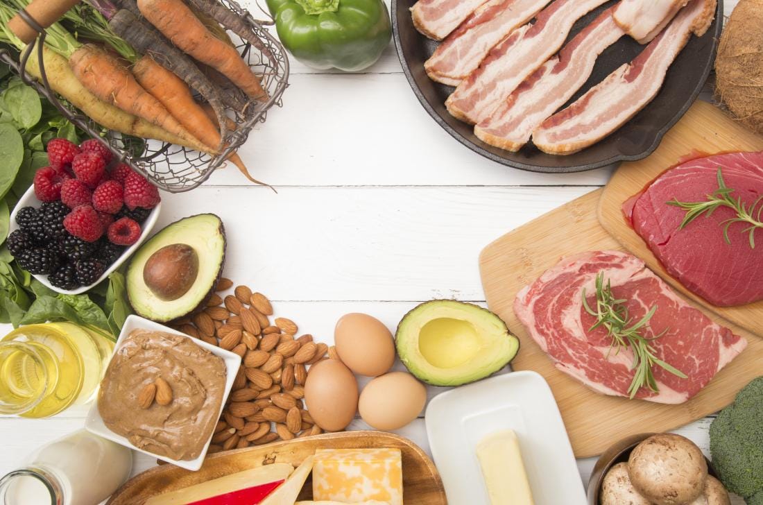 Alimentos que puedo comer dieta keto