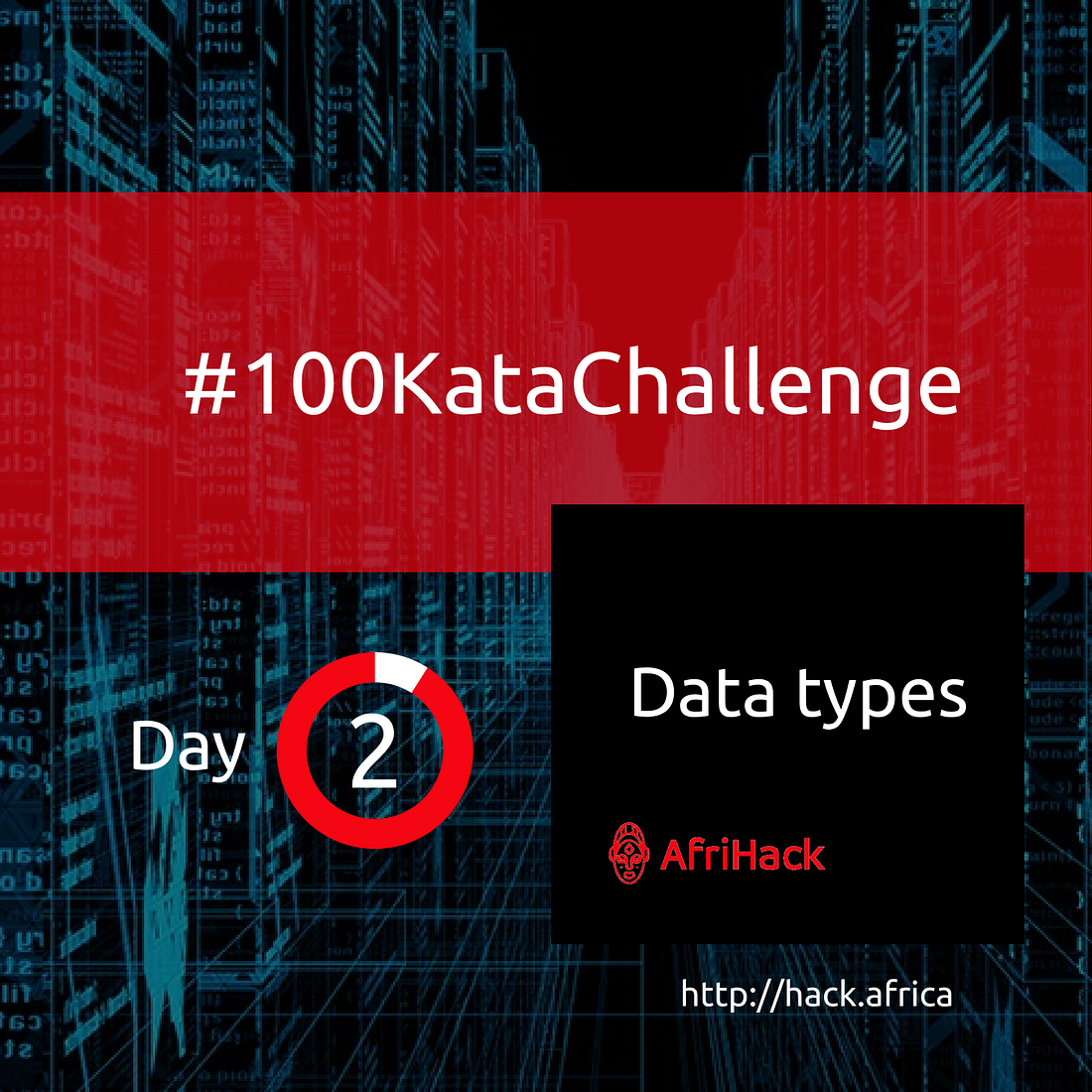 Data Types Challenge Flyer