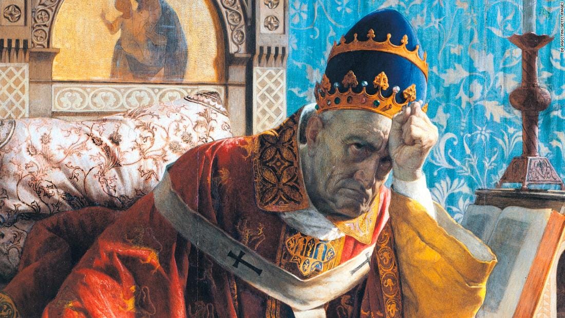 The Sinful Love Lives of Catholic Popes Throughout History | History of  Yesterday