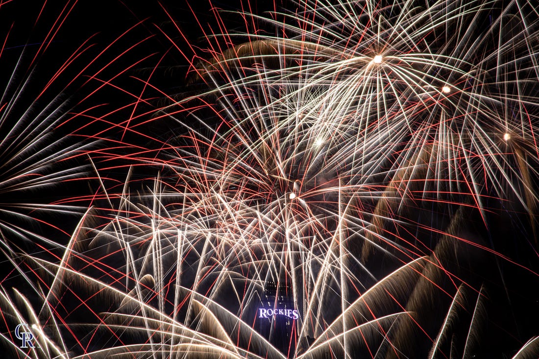 Fireworks at Coors Field Rockies Magazine