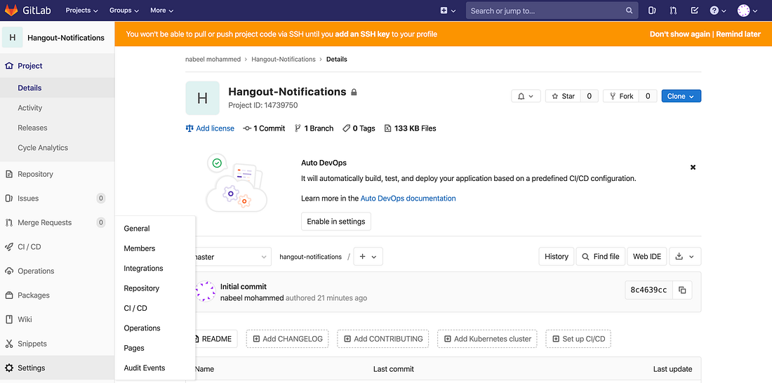 Send Notifications from Gitlab to Chat in 3 Minutes. by Nabil