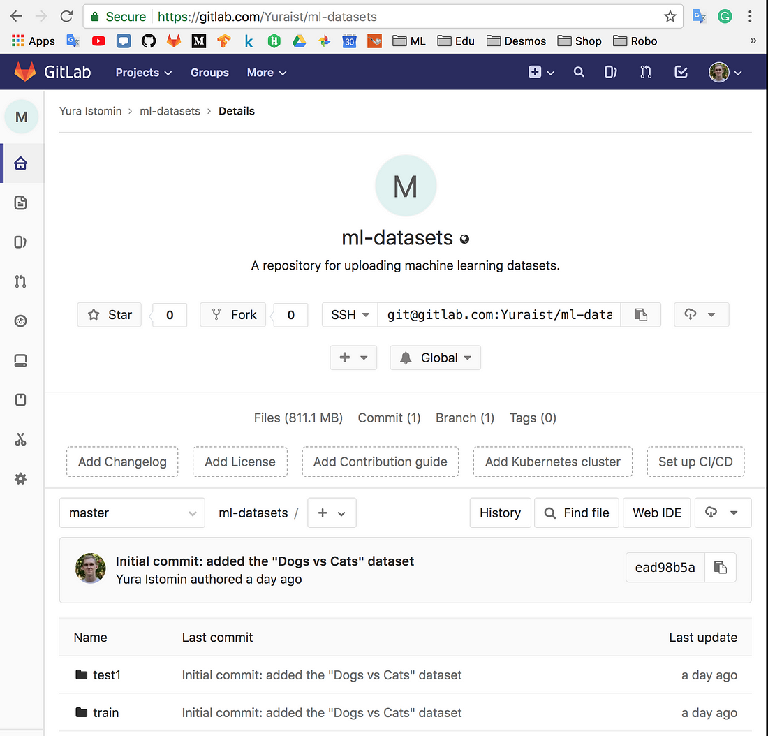 How to Upload Your Own Dataset into Google Colab | by Yura Istomin | Medium