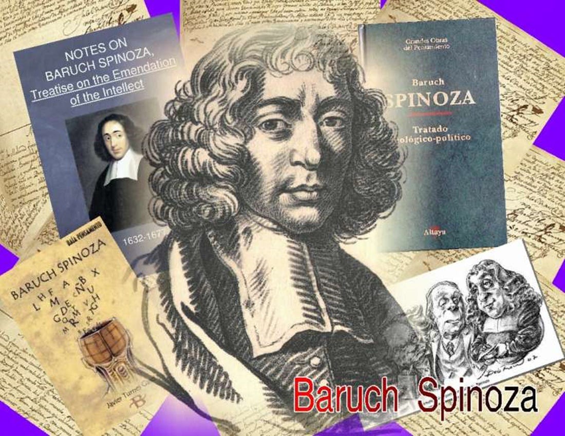 Reflexionando sobre cierta parte de la Ética del filósofo Baruch ...