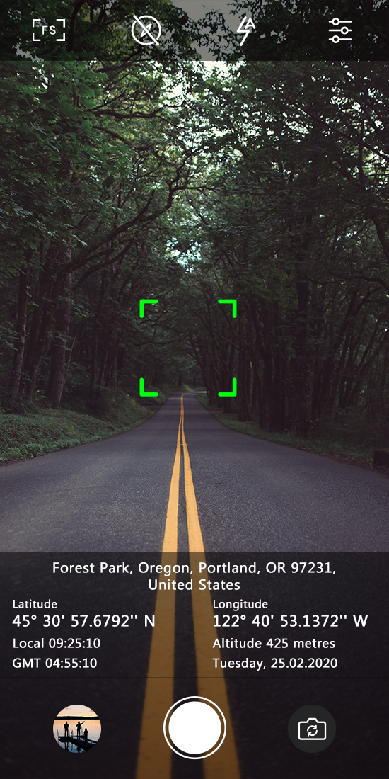 GPS Map Camera Lite Geotag Photo Location usage while you travelling