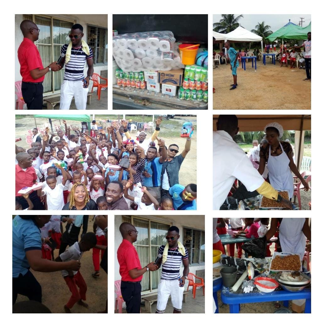 running many meaningful causes contributing