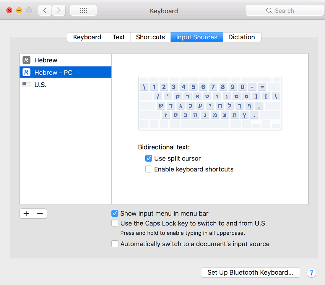 Hebrew Quotation Marks on MacOS. My Mac keyboard layout “Hebrew” does