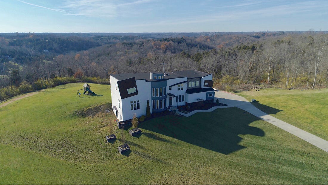Extraordinary House in Alexandria, Kentucky Started as a Sketch on