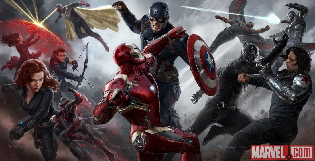 Watch Captain America: Civil War (2016) Movie Online Free | by Captain  America:Civil War | Medium