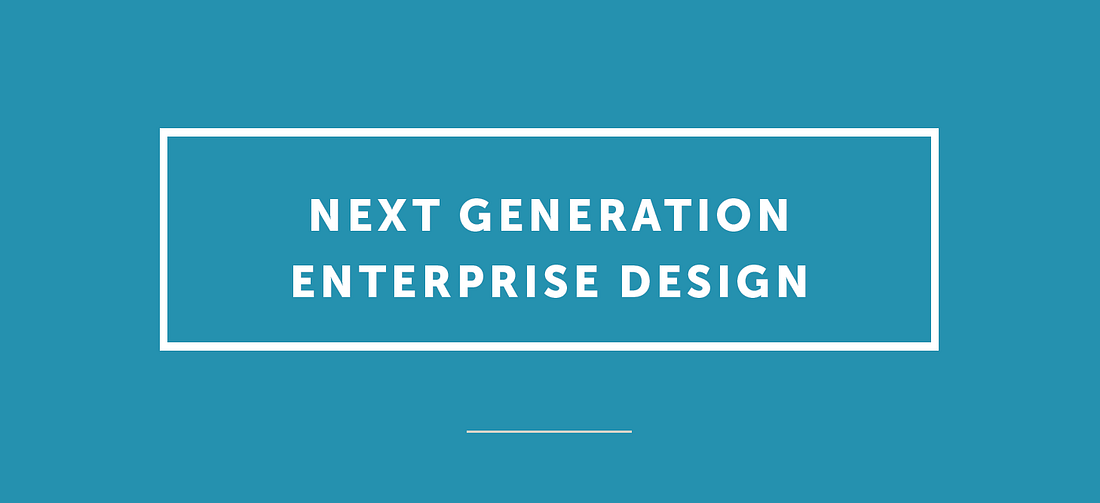 Next Generation Enterprise Design The employeeowned benefit