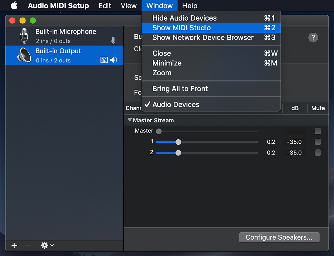 Virtual MIDI devices on macOS. Creating virtual midi devices on macOS