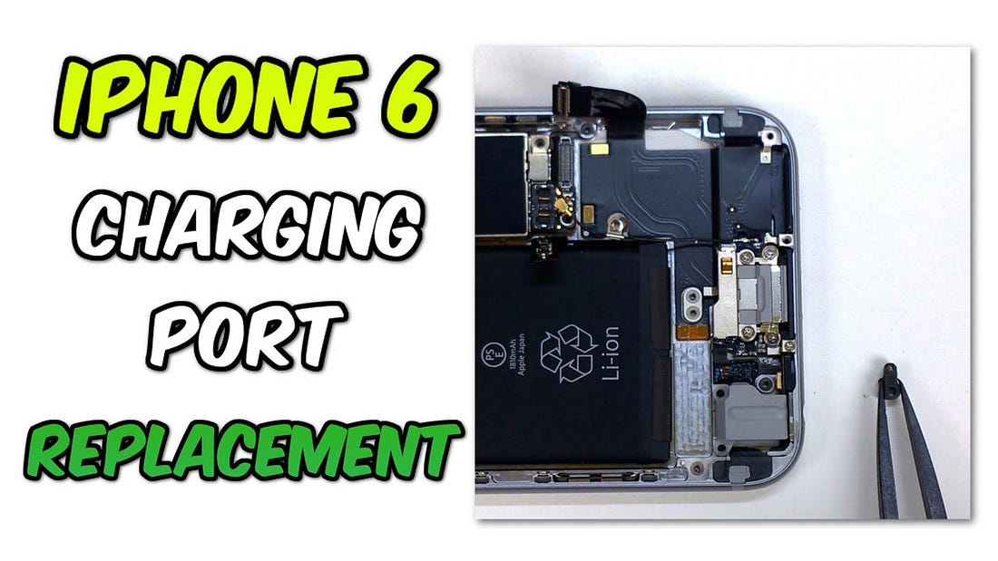 How To Fix a Broken Charging Port of an iPhone 6 Oxford Laptops