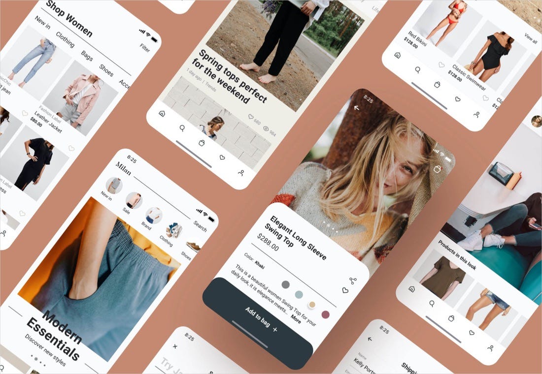 Top 12 Shopping App UI Design Case Study