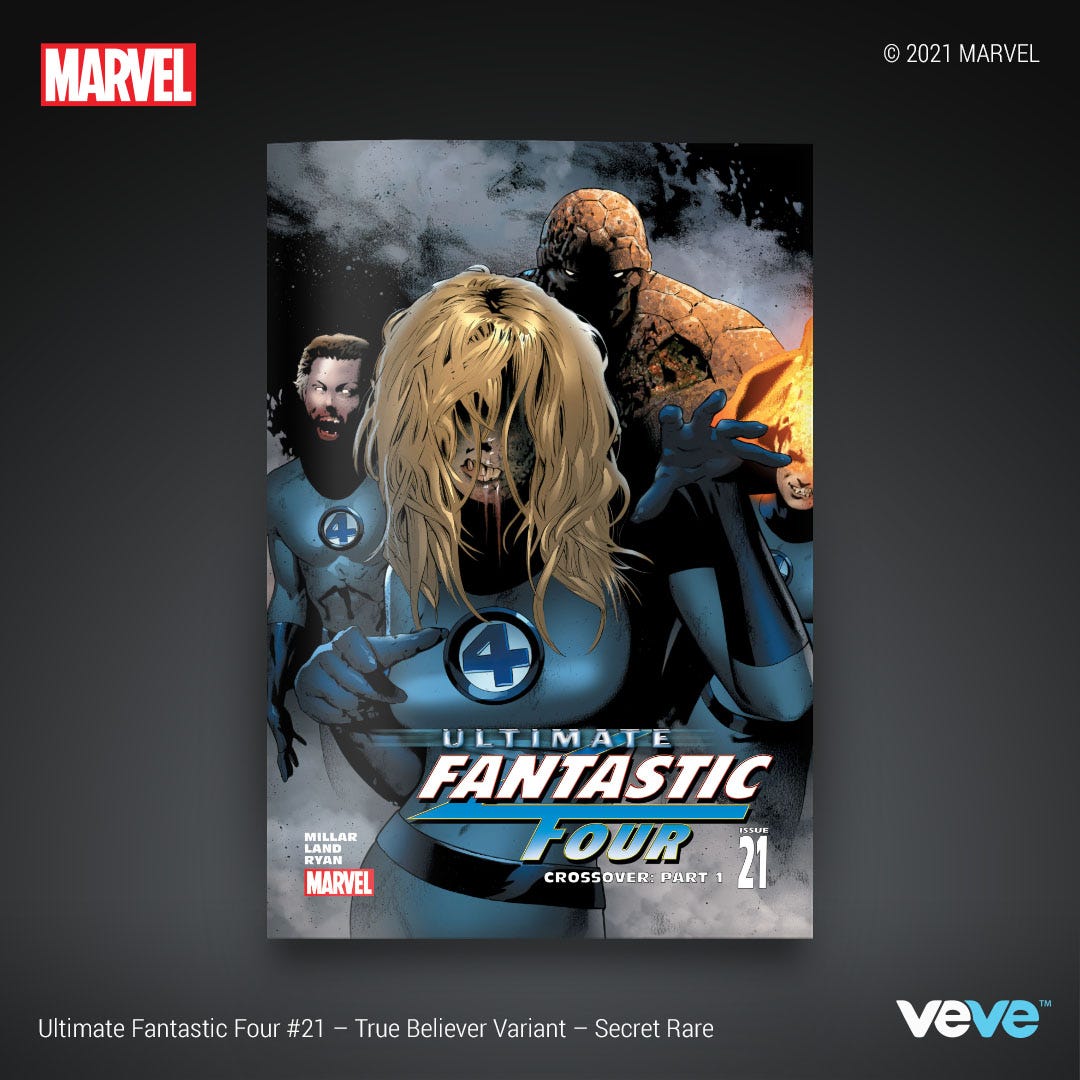 Marvel Digital Comics — Ultimate Fantastic Four 21 by VeVe