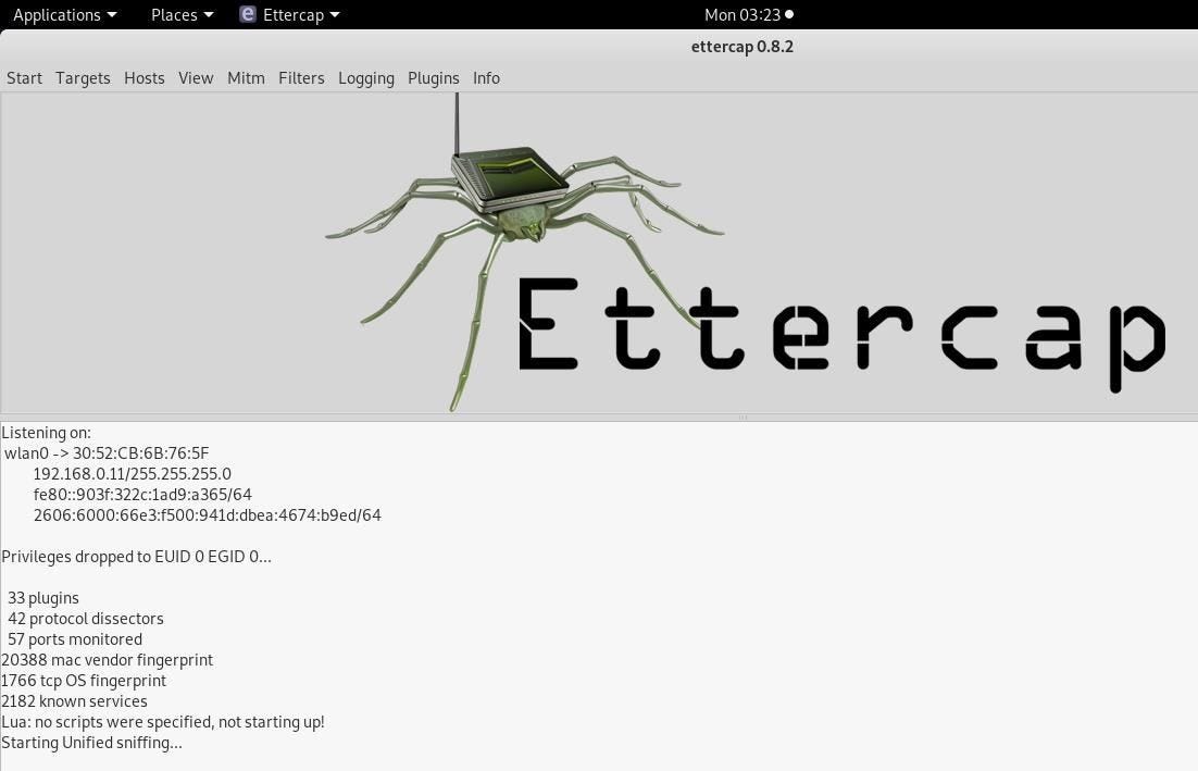 ettercap for windows