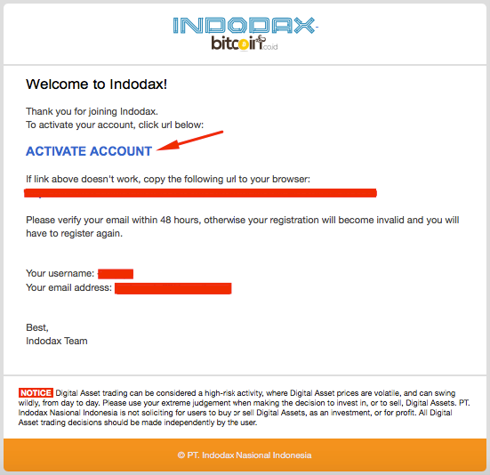 Cara Daftar Akun Indodax / VIP Bitcoin | by Rendy Herdiawan | Bitcoin Indonesia | Medium
