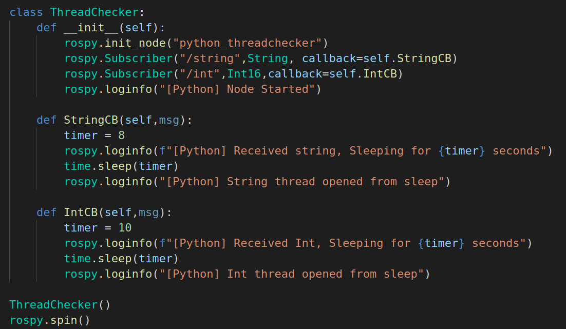 ROS and spinning threads. This blog brings to light the subtle… by