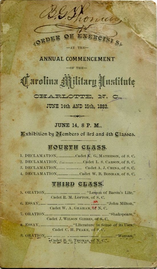 Carolina Military Institute Of Charlotte By Matthew Peek Nc Stories Of Service Medium