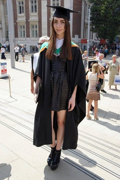 graduation pictorial dress